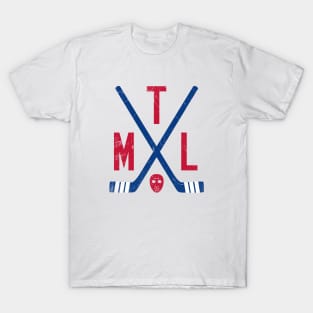 MTL Retro Sticks - White T-Shirt